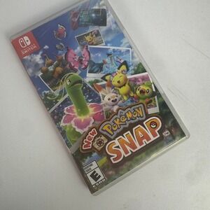 New Pokemon Snap Nintendo Switch Video Game Physical Cartridge with Case ESRB E